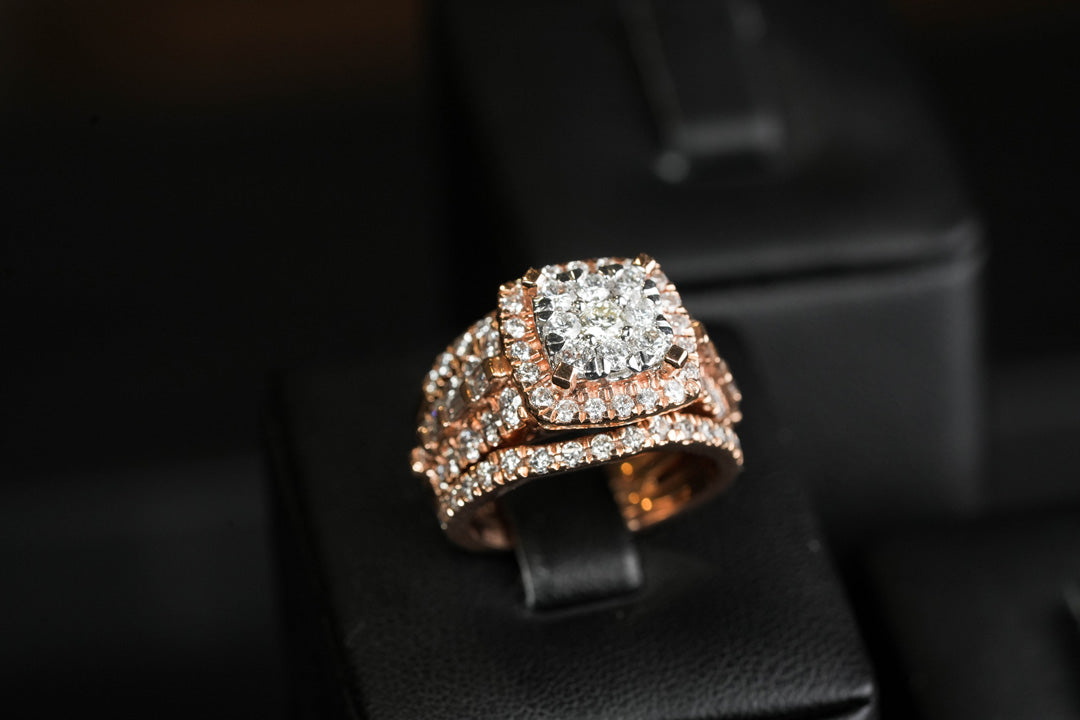 3 Piece Ring Band 14K Gold