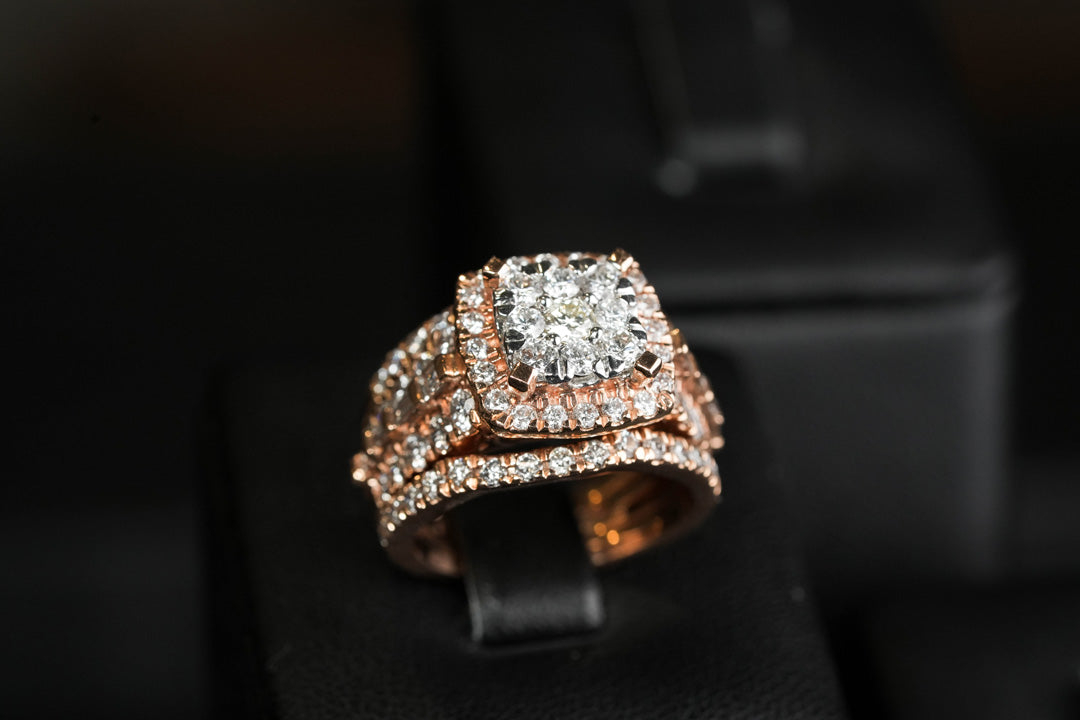 3 Piece Ring Band 14K Gold